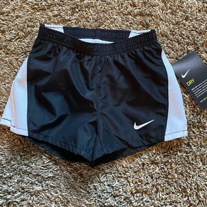 Nike shorts NWT, built in liner. Girls size 2T